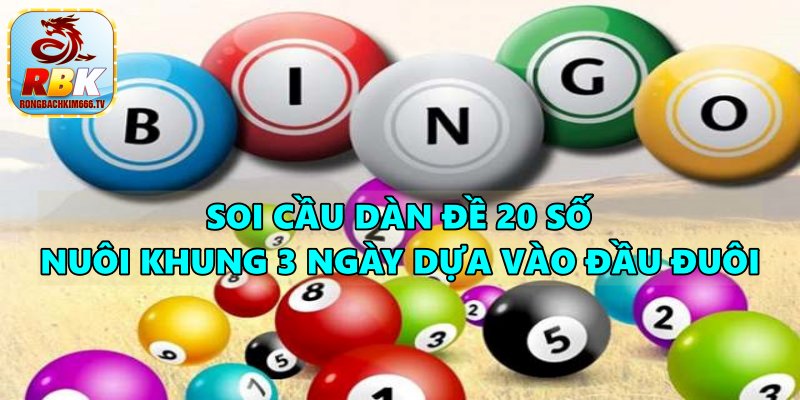 Soi Cầu Dàn Đề 20 Số Nuôi Khung 3 Ngày Hiệu Quả